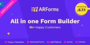 ARForms: WordPress Form Builder Plugin 5.9破解版插件