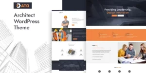ATO – Construction WordPress Theme 1.0.0破解版主题