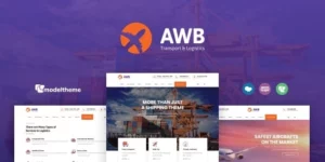 AWB Transport Logistics WordPress Theme 1.1破解版主题