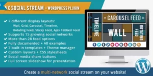AX Social Stream 3.10.1破解版插件