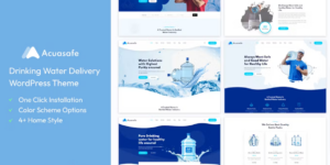 Acuasafe Drinking Water Delivery WordPress Theme 1.0.1破解版主题
