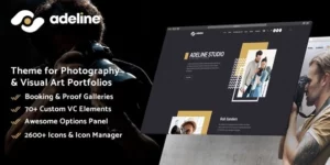 Adeline Photography Portfolio Theme 1.0.0破解版主题