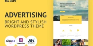 Adv Bright And Stylish WordPress Advertising Theme WordPress Theme 1.0.1破解版主题