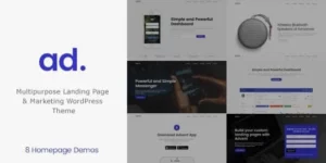 Advent Digital Marketing WordPress Theme 1.3.6破解版主题