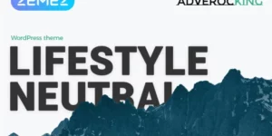 Adverocking Lifestyle Neutral WordPress Elementor Theme 1.0.0破解版主题