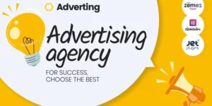 Adverting Advertising Agency Responsive WordPress Theme 1.0.0破解版主题