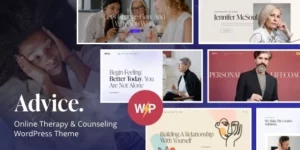 Advice Online Therapy Counseling WordPress Theme 1.2.0破解版主题