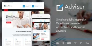 Adviser | A Modern Finance Accounting WordPress Theme 1.9.2破解版主题