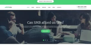 Advisto Financial Advisor Consultancy WordPress Theme 1.0.0破解版主题