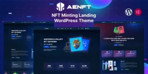 Aenft NFT Minting Collection WordPress Theme 1.0破解版主题