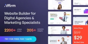 Affirm Marketing Digital Agency WordPress Theme 3.0.3破解版主题