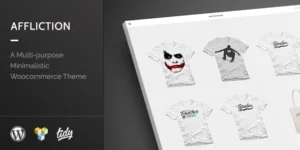 Affliction Multipurpose Minimal WordPress WooCommerce Theme 2.0破解版主题
