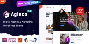 Aginco Digital Agency 1.3.2破解版主题