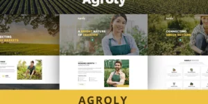 Agroly Organic Agriculture Food WordPress Theme 1.0破解版主题