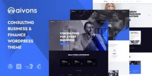Aivons Business Consulting WordPress Theme 1.2破解版主题