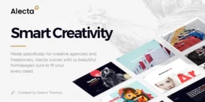 Alecta Creative Agency Theme 1.8破解版主题
