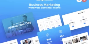 Algorithm Business Marketing WordPress Elementor Theme WordPress Theme 1.0.0破解版主题