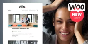 Alia Minimal Personal Blog 2.01破解版主题