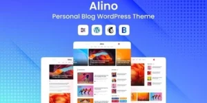 Alino Personal Blog WordPress Theme 1.0破解版主题