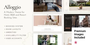 Alloggio Hotel Booking Theme 1.7.2破解版主题