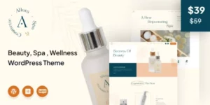 Allora Beauty Spa Cosmetic WordPress Theme 1.0破解版主题