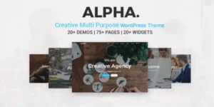 Alpha Dot Multi Purpose WordPress Theme 1.0破解版主题