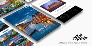 Altair | Travel Agency WordPress 5.2.2破解版主题