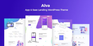Alva- WordPress Theme For Saas Product 1.1破解版主题