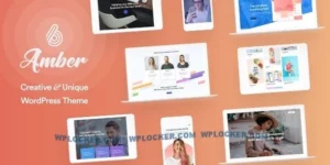 Amber Six | Creative and Multipurpose WordPress Theme 1.18破解版主题