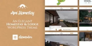 Ami Homestay Hotel Booking WordPress Theme 1.1.0破解版主题