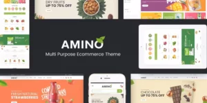 Amino Organic Food WordPress Theme 1.0破解版主题