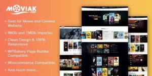 AmyMovie Movie and Cinema WordPress Theme 4.2.0破解版主题