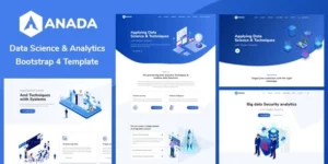 Anada Data Science Analytics WordPress Theme 1.3.6破解版主题