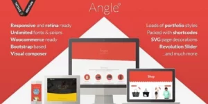 Angle Flat Responsive Bootstrap MultiPurpose Theme 1.18.15破解版主题
