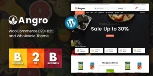 Angro WooCommerce B2B Wholesale Theme 1.3.1破解版主题