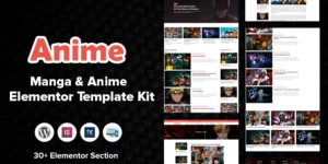 Anime : Magazine Blog WordPress Theme 1.4破解版主题