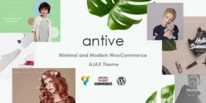Antive Minimal and Modern WooCommerce AJAX Theme 1.6.3破解版主题
