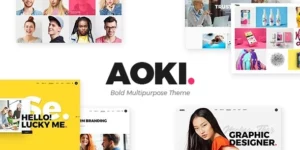 Aoki Creative Design Agency Theme 1.6.1破解版主题