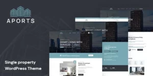 Aports Single Property WordPress Theme 1.0.0破解版主题