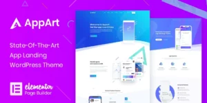 AppArt Creative WordPress Theme For Apps Saas 2.8破解版主题