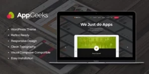 AppGeeks | A Web Studio Creative Agency WordPress Theme 1.1.4破解版主题