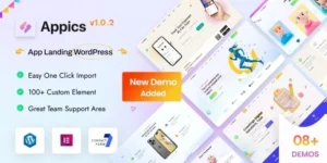 Appics app landing page 1.0.2破解版主题