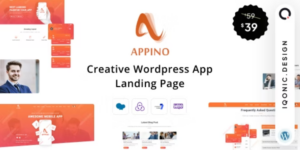 Appino Creative WordPress App Landing Page 1.4破解版主题