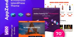 Appzend Multipurpose Business WordPress Themes Free 1.1.6破解版主题