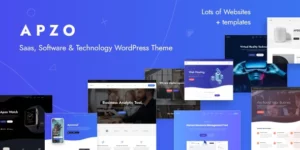Apzo Startup Software Saas WordPress 1.0.7破解版主题