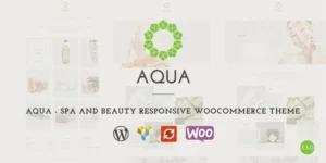 Aqua Spa and Beauty Responsive WooCommerce WordPress Theme 5.0.5破解版主题