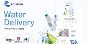 Aquanza Water Delivery WordPress Theme 1.0破解版主题