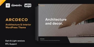 Arcdeco Architecture Theme 1.5.2破解版主题