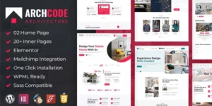 Archcode Architect Design WordPress Theme 1.1破解版主题