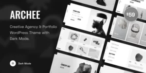 Archee Creative Agency Portfolio WordPress Theme 1.0.3破解版主题